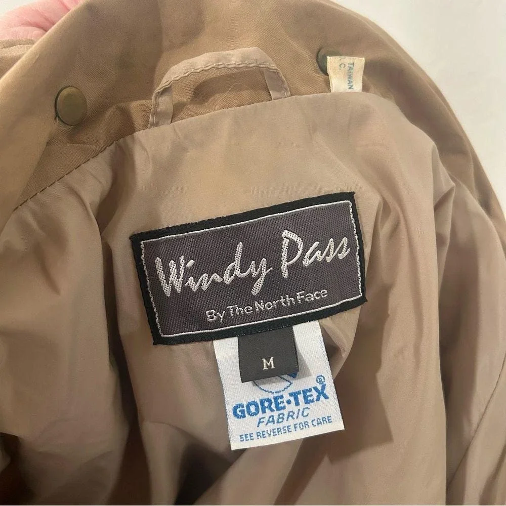 Vintage 70s 80s The North Face Windy Pass GORE-TEX Jacket Men's Medium Tan